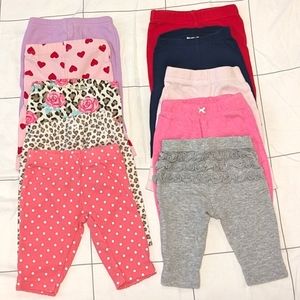 Newborn (NB) Baby Girl Pants